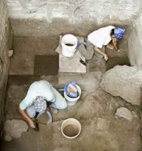 Archaeology site in Panama